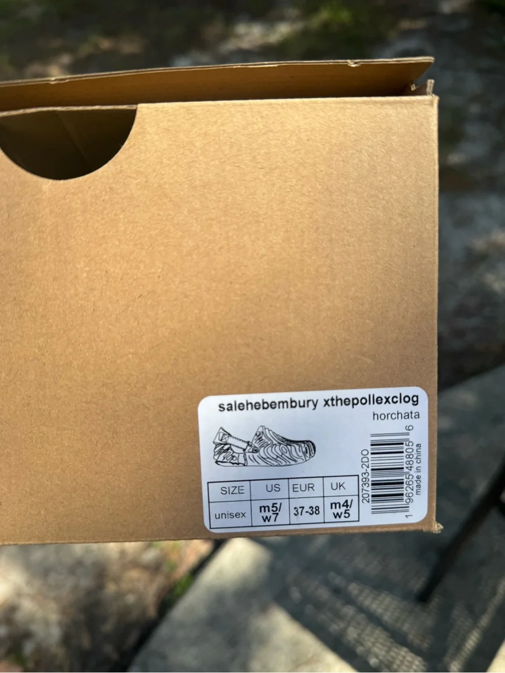 Salehembembury horchata crocs